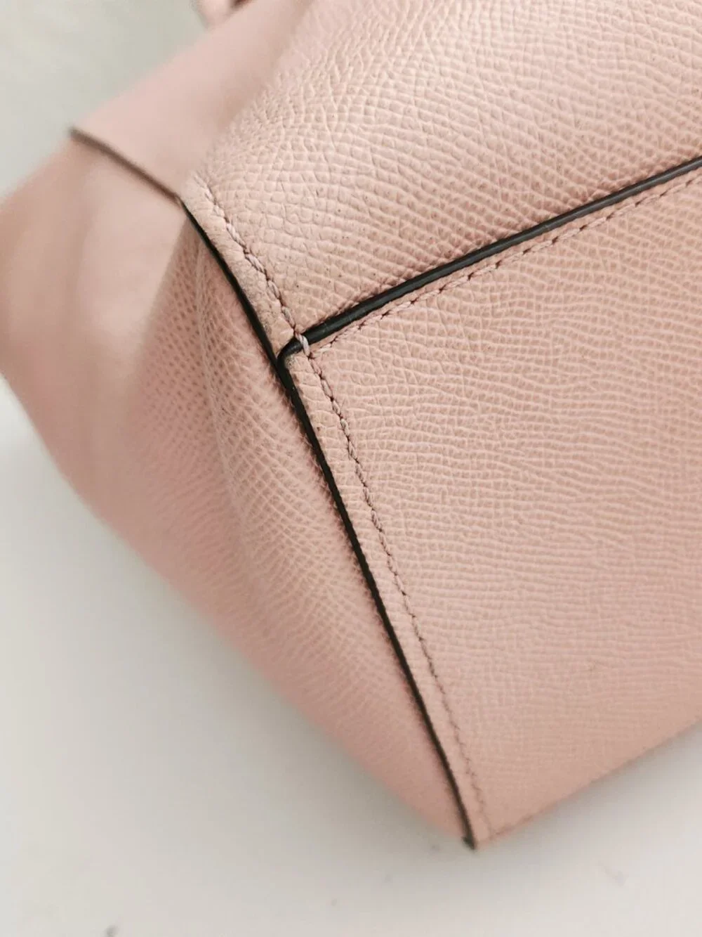 Euc Coach Turnlock Pink Leather Shoulder Bag Tote Purse - Picture 10 of 16